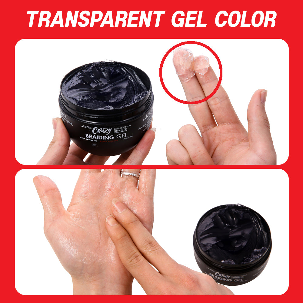 TheMORE Crazy Braiding Gel Argan Oil