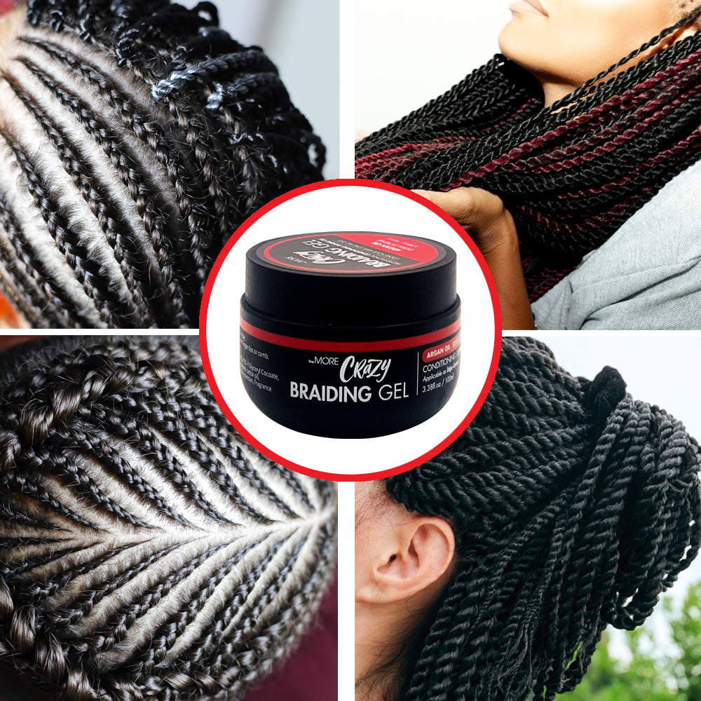 TheMORE Crazy Braiding Gel Argan Oil