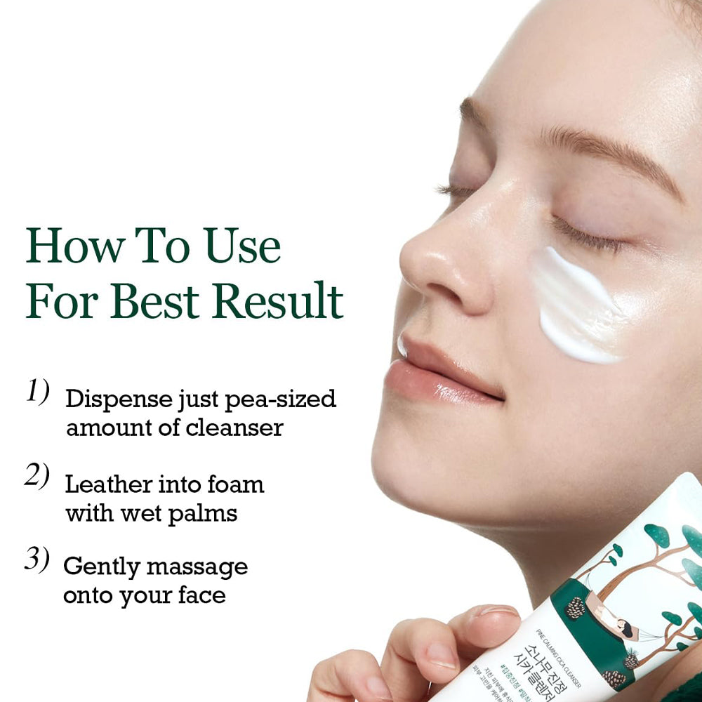 ROUND LAB Pine Calming Cica Cleanser 5.07 Fl Oz