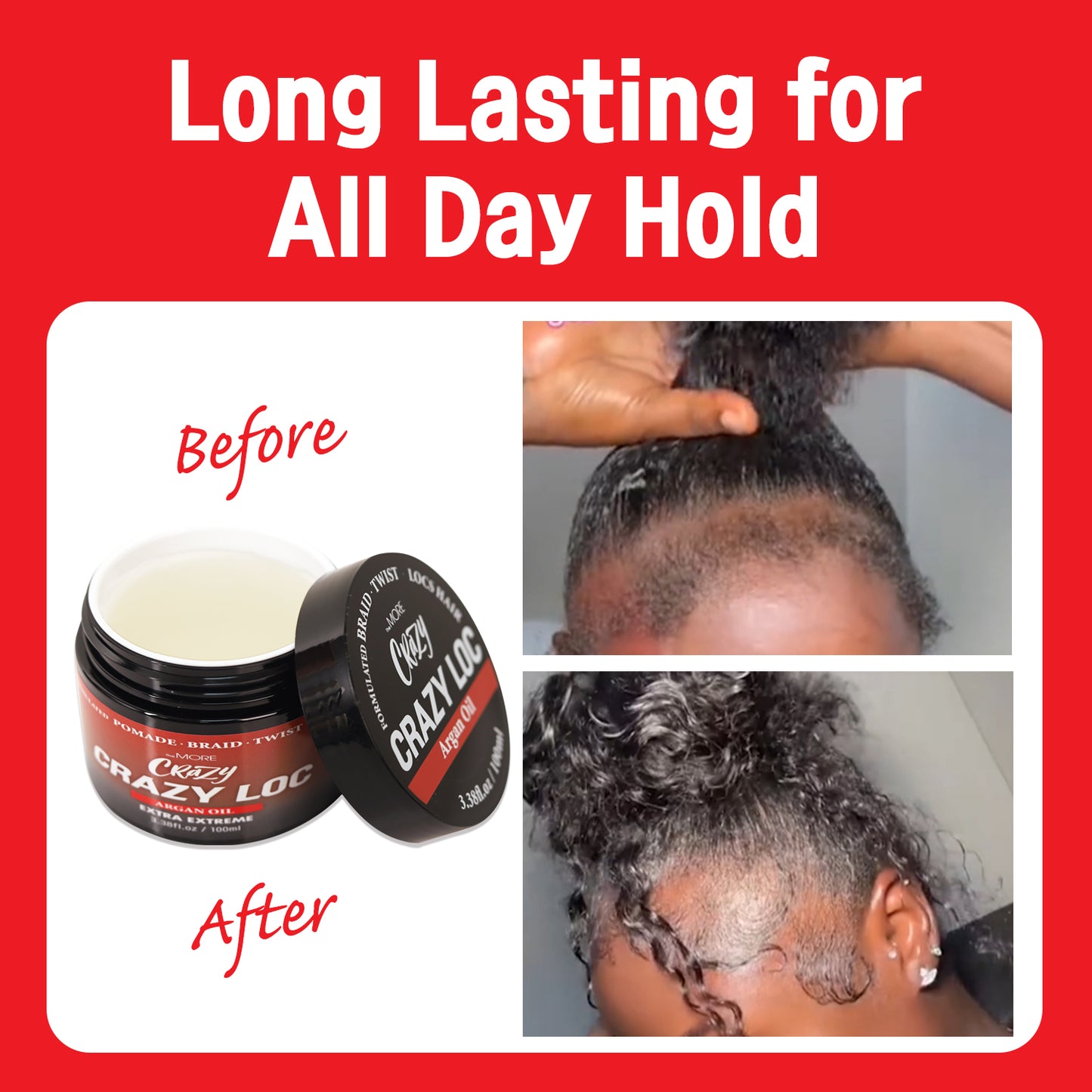 TheMORE Crazy Crazy Loc Argan Oil