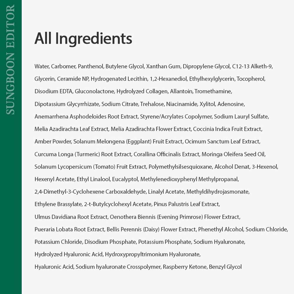 Sungboon Editor Green Tomato Pore Lifting Ampoule 30ml