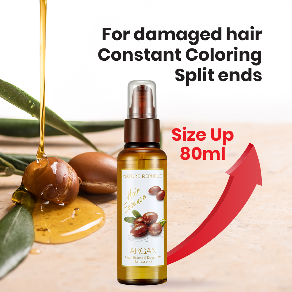 Nature Republic Argan Essential Deep Care Hair Essence – 80ml