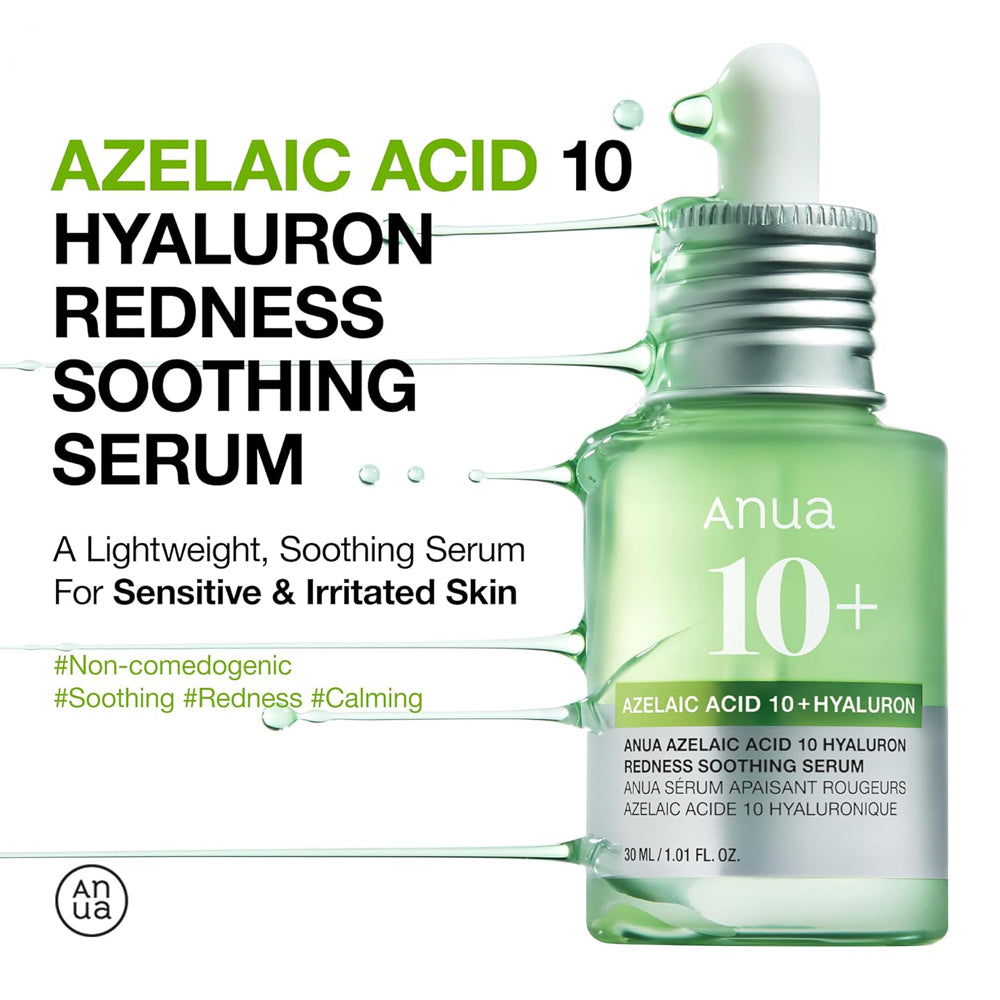 Azelaic Acid 10 Hyaluron Redness Soothing Serum 30ml