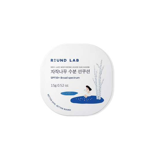 Round Lab Birch Juice Moisturizing UVLOCK Sun Cushion SPF 50