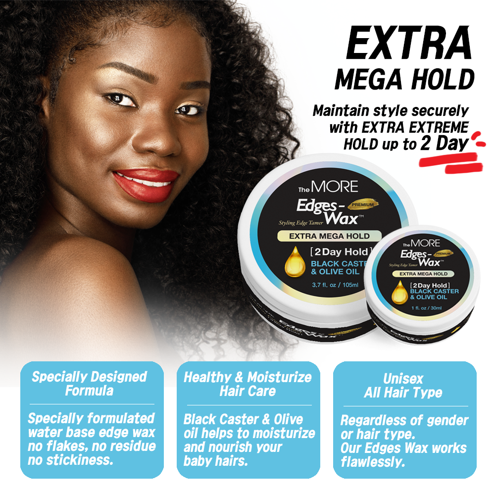 TheMore PREMIUM 2Day Hold Edge Wax Extra Mega