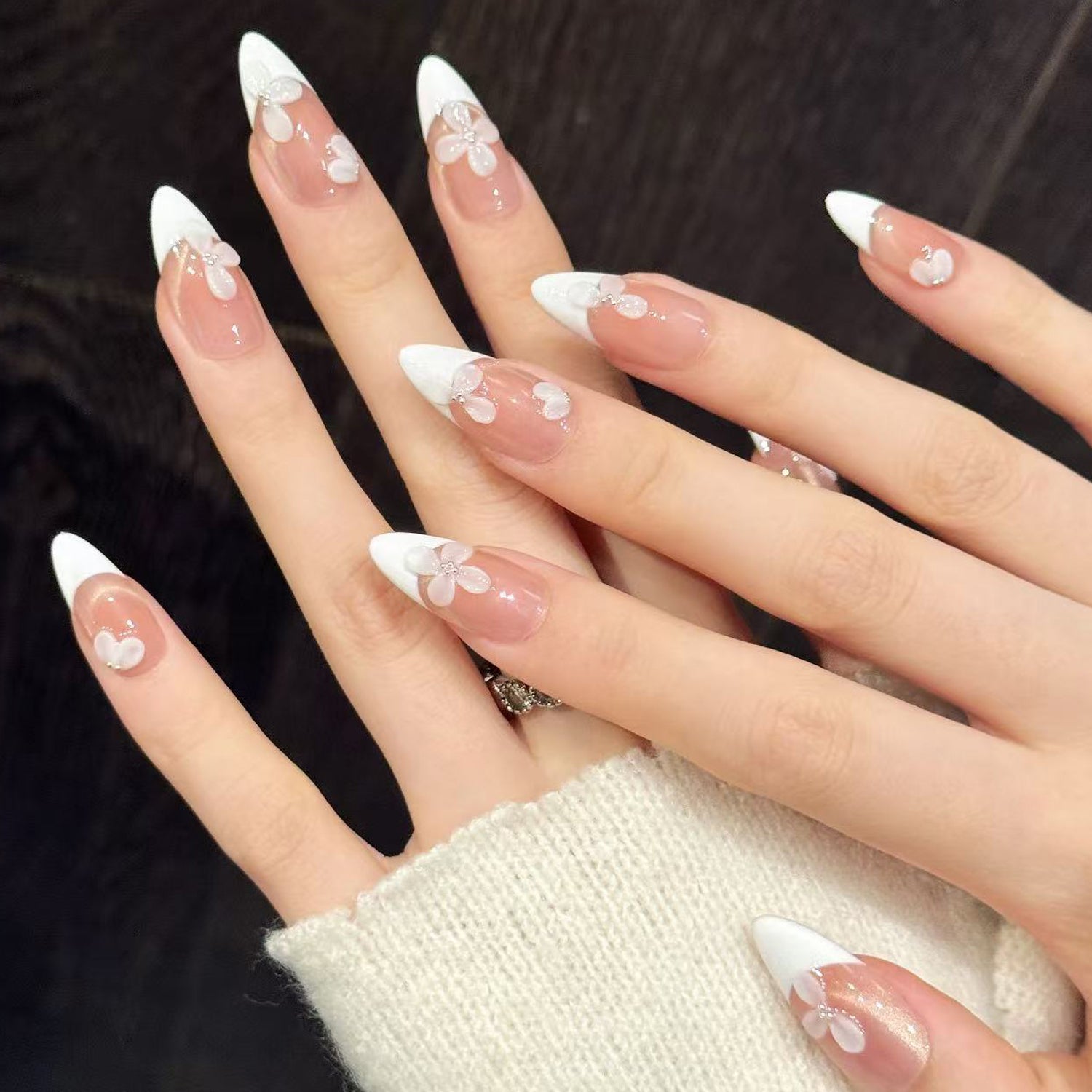 TheMore Crazy 100% Handcrafted Premium Press-On Nails [N004