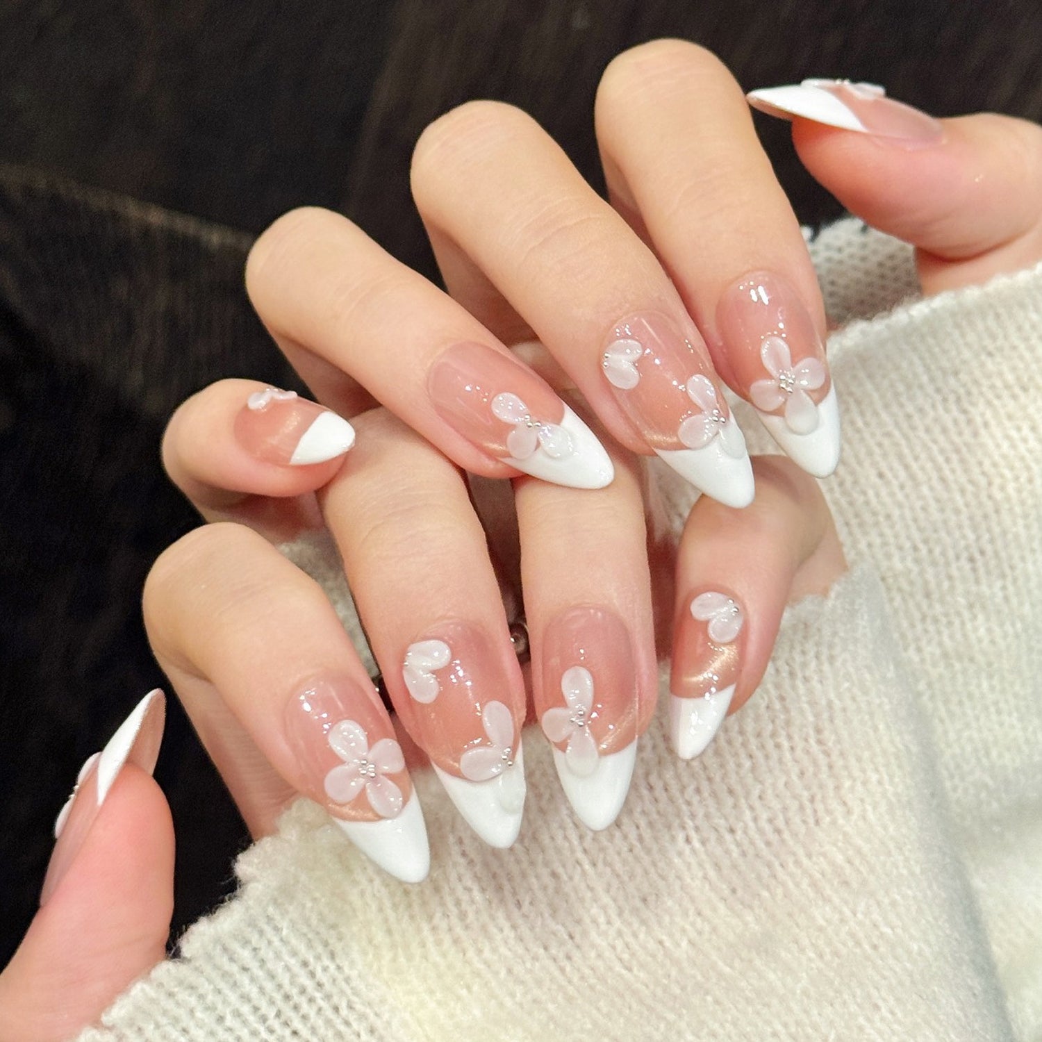 TheMore Crazy 100% Handcrafted Premium Press-On Nails [N004