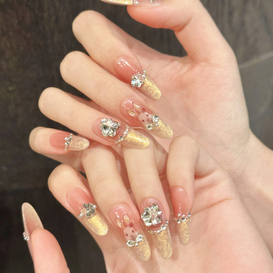 TheMore Crazy 100% Handcrafted Premium Press-On Nails [N011]