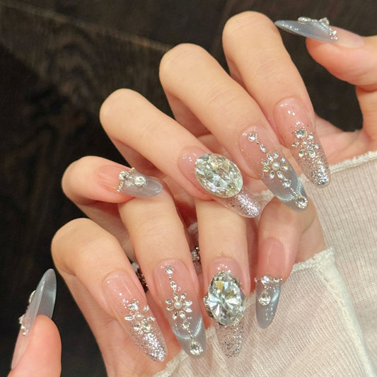 TheMore Crazy 100% Handcrafted Premium Press-On Nails [N013]