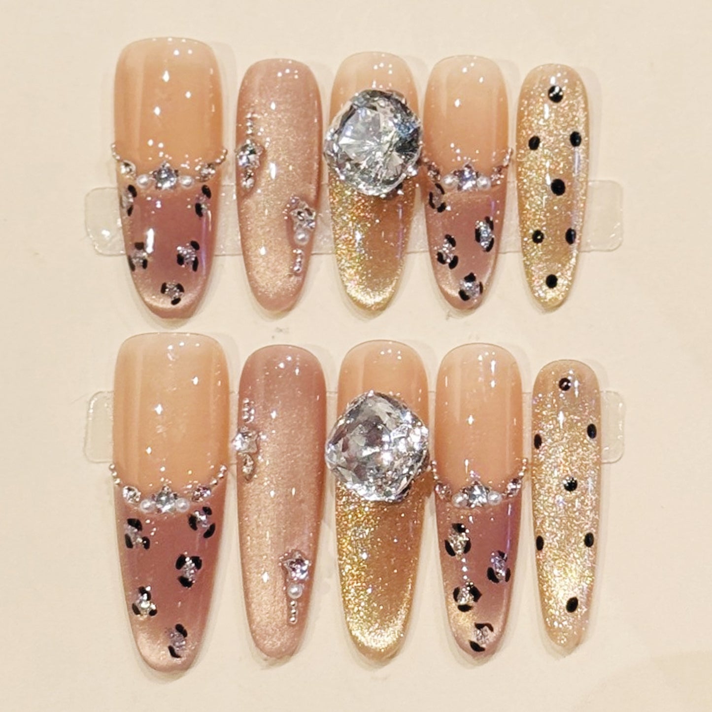 TheMore Crazy 100% Handcrafted Premium Press-On Nails [N014]