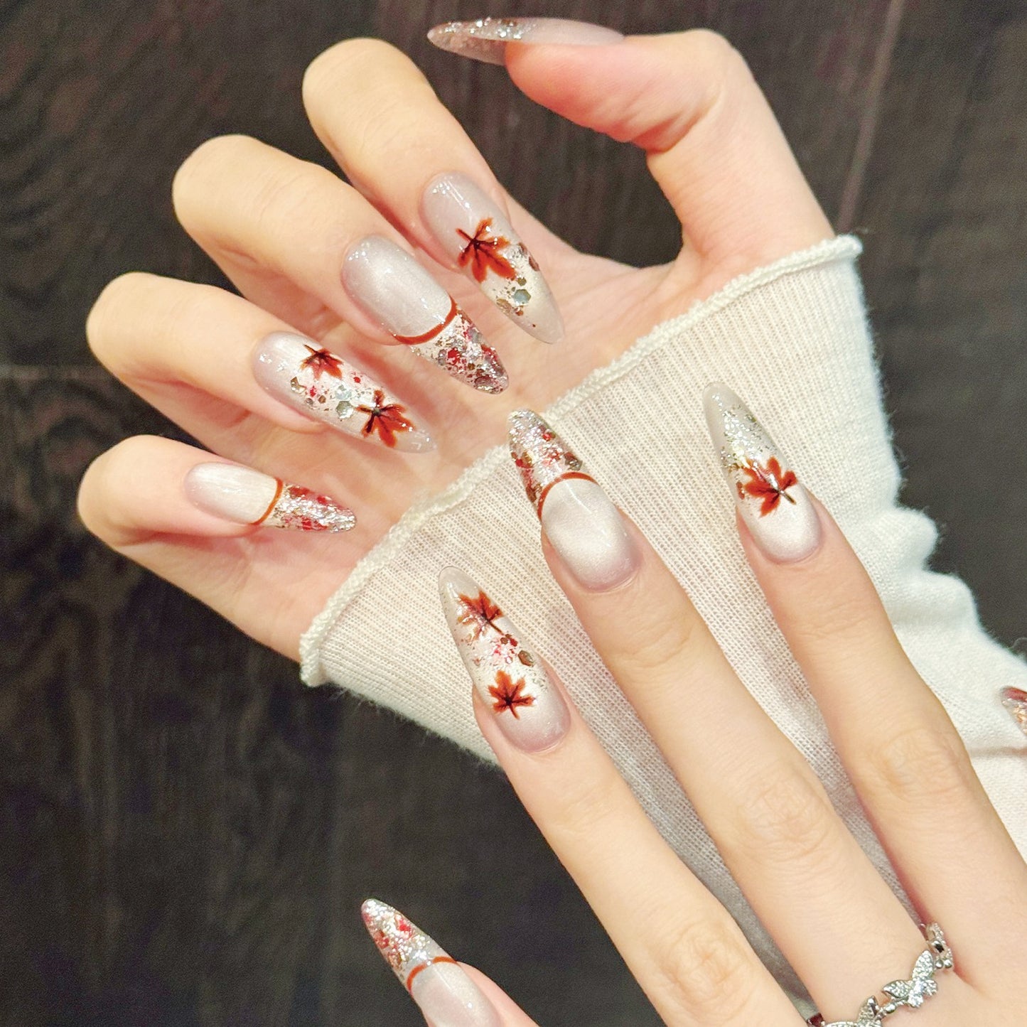 TheMore Crazy 100% Handcrafted Premium Press-On Nails [N029]