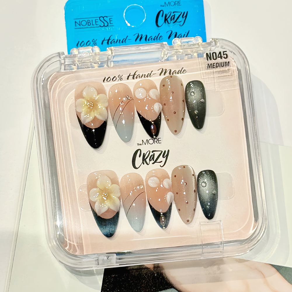 TheMore Crazy 100% Handcrafted Premium Press-On Nails [N045]