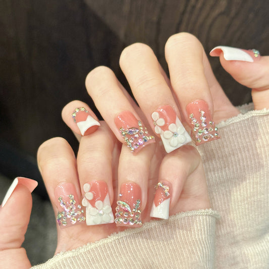 TheMore Crazy 100% Handcrafted Premium Press-On Nails [N052]