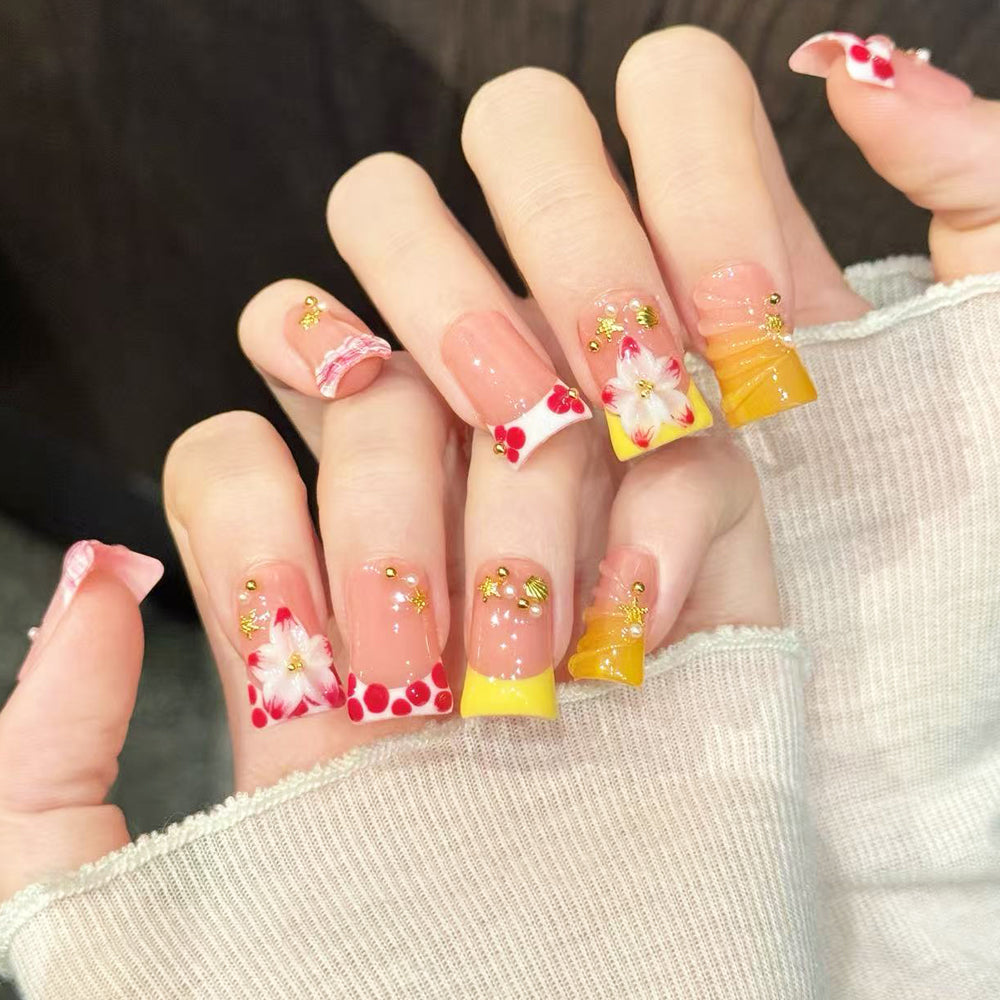 TheMore Crazy 100% Handcrafted Premium Press-On Nails [N056]