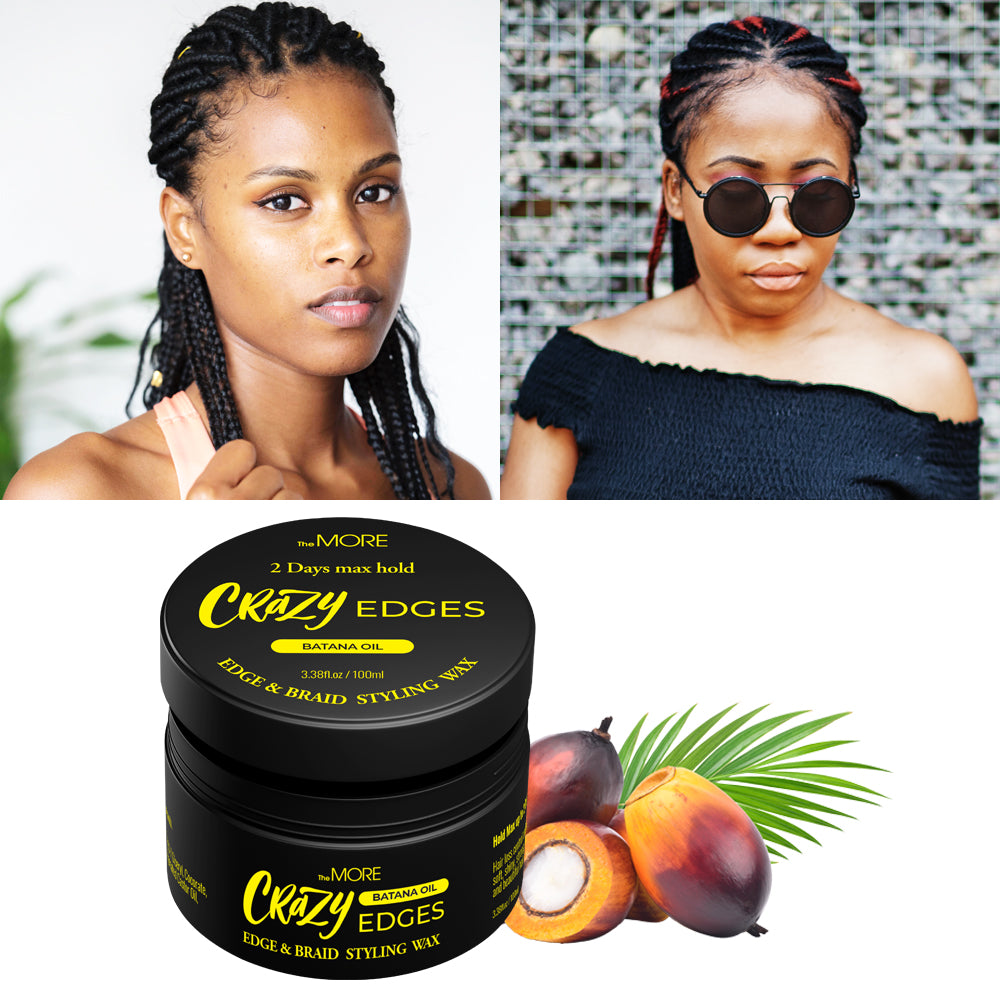 TheMORE Crazy Edges Wax Batana Oil