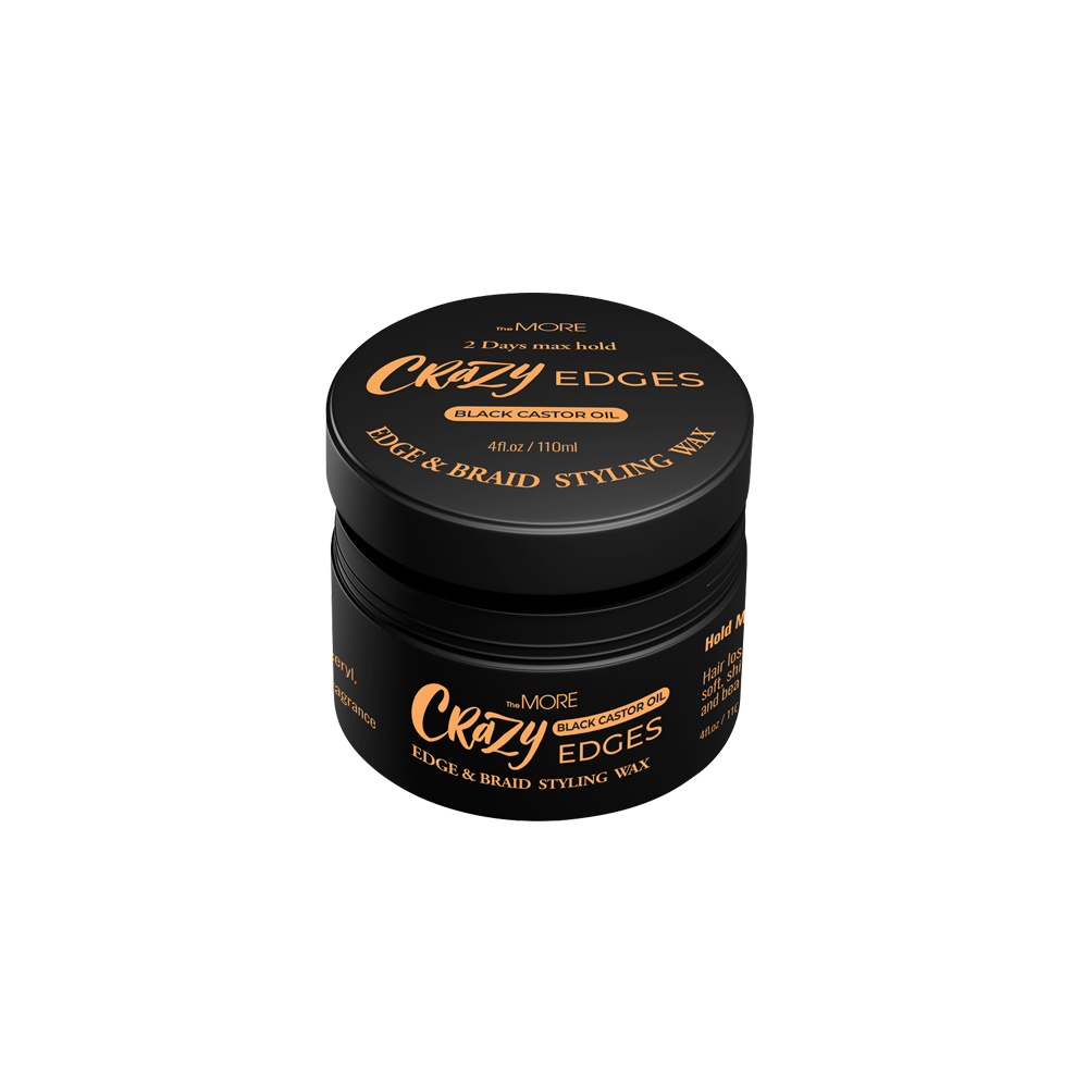 TheMORE Crazy Edges Wax Black Castor Oil