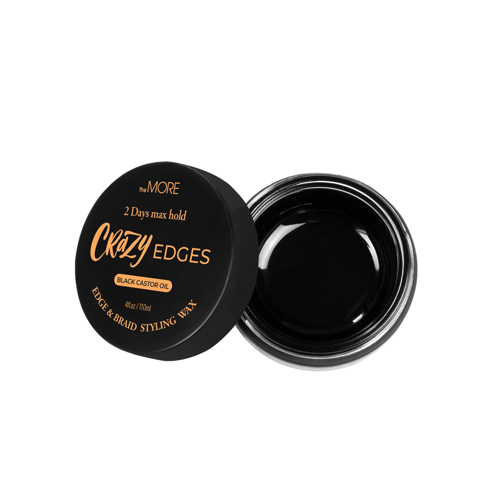 TheMORE Crazy Edges Wax Black Castor Oil