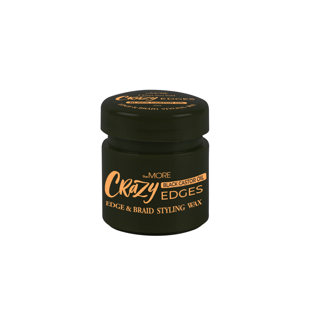 TheMORE Crazy Edges Wax Black Castor Oil