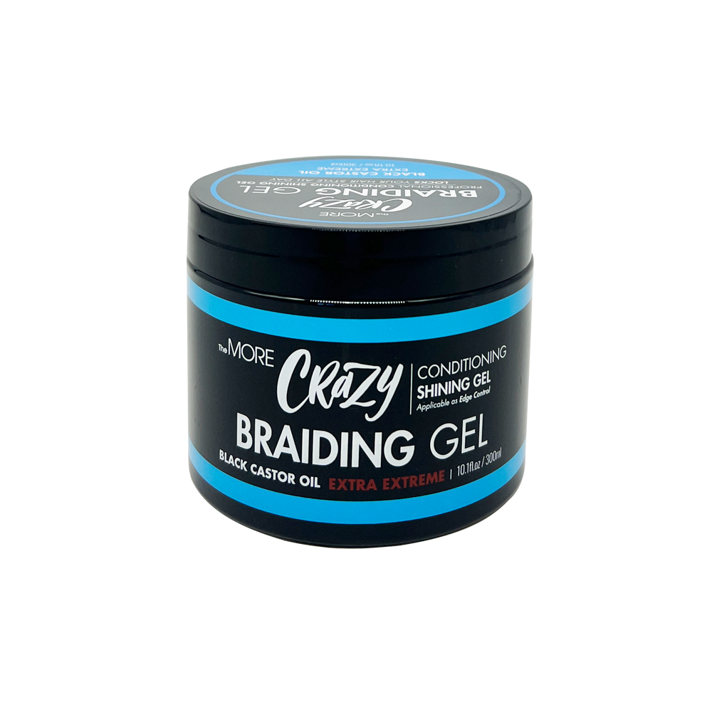 TheMORE Crazy Braiding Gel Black Castor Oil