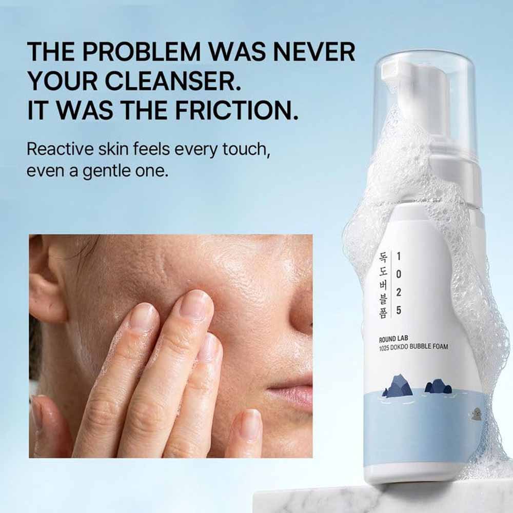 [Renewal] ROUND LAB 1025 Dokdo Bubble Foam Cleanser 150ml