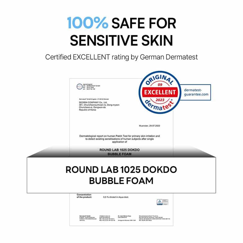 [Renewal] ROUND LAB 1025 Dokdo Bubble Foam Cleanser 150ml
