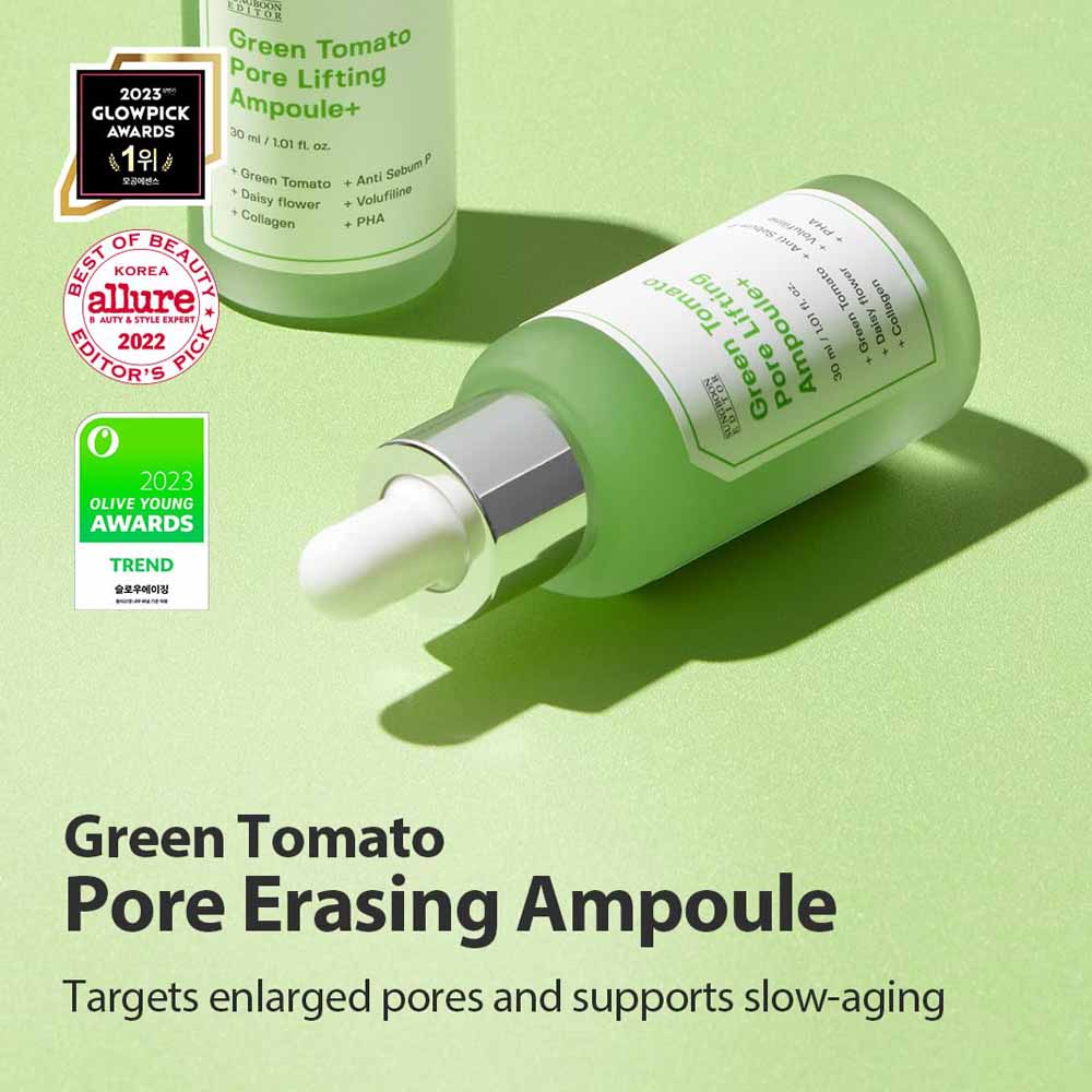 Sungboon Editor Green Tomato Pore Lifting Ampoule 30ml