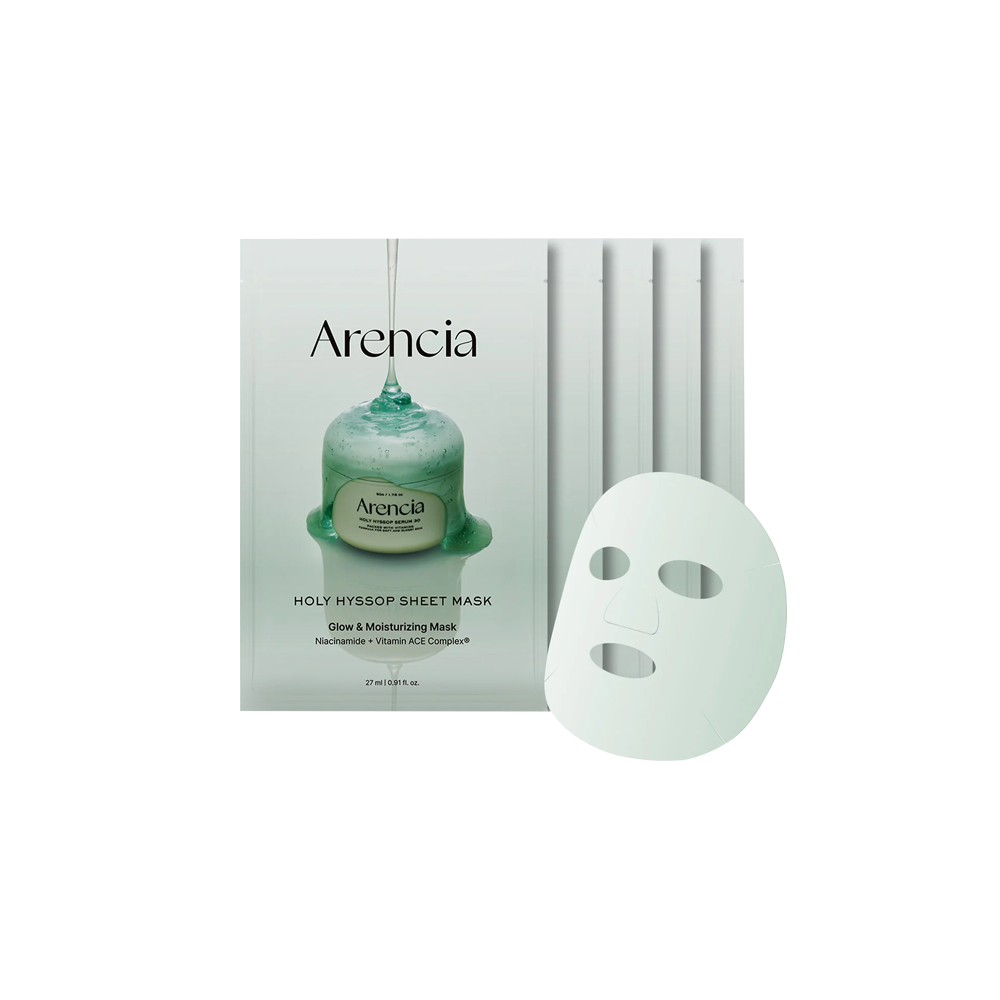 ARENCIA Holy Hyssop Mask Sheet [5ea]